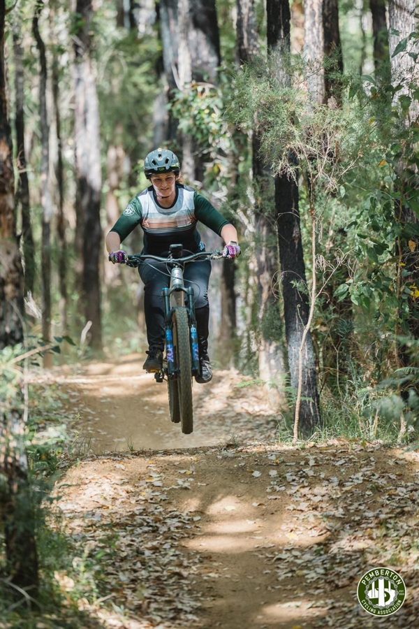 Rider on Pemberton trail